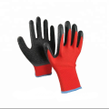 Latex coated  safety  glove nitrile  grip gloves